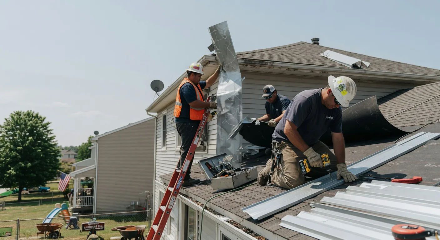Metal Roof Repair in Hillsdale, IN